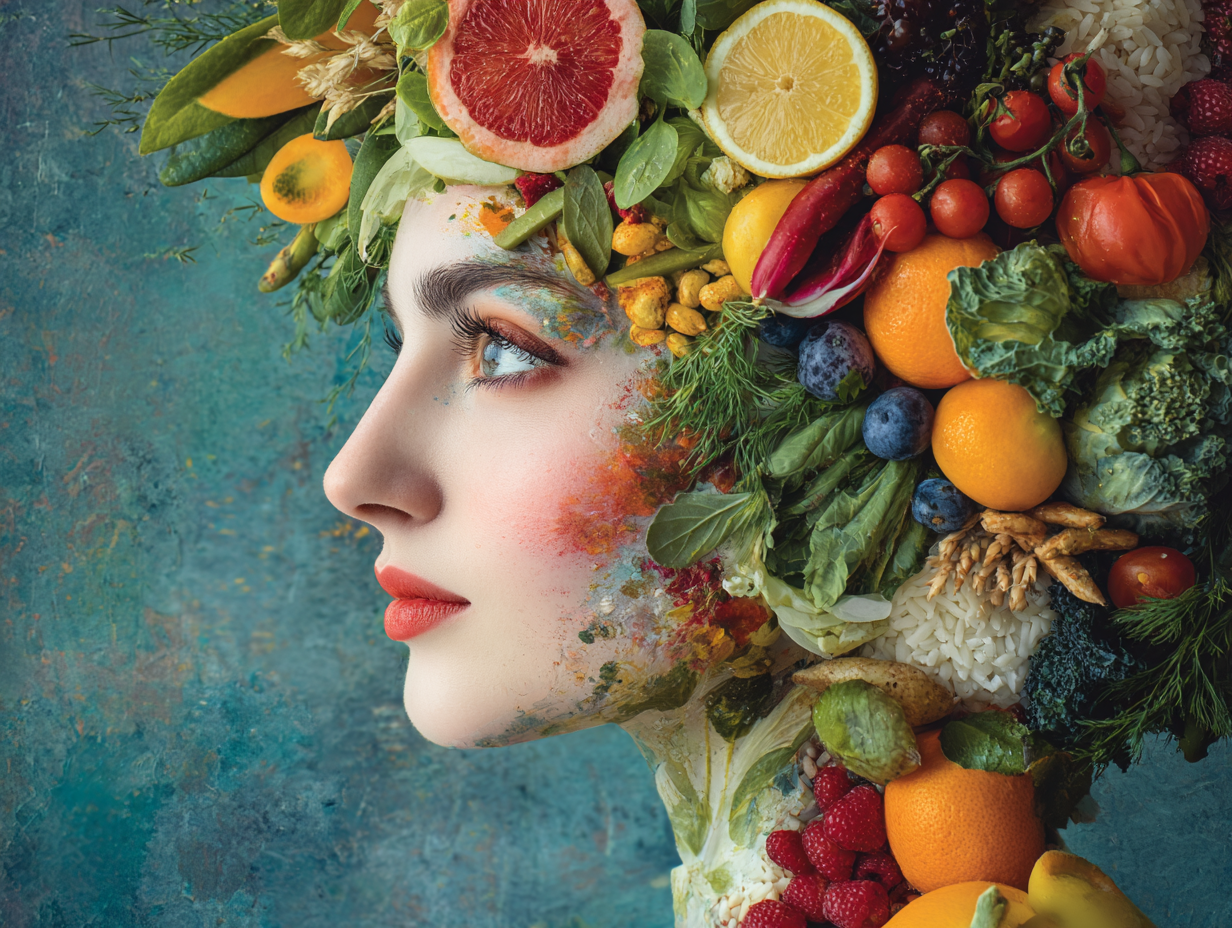 Kolorowe i zdrowe składniki do planowania posiłków